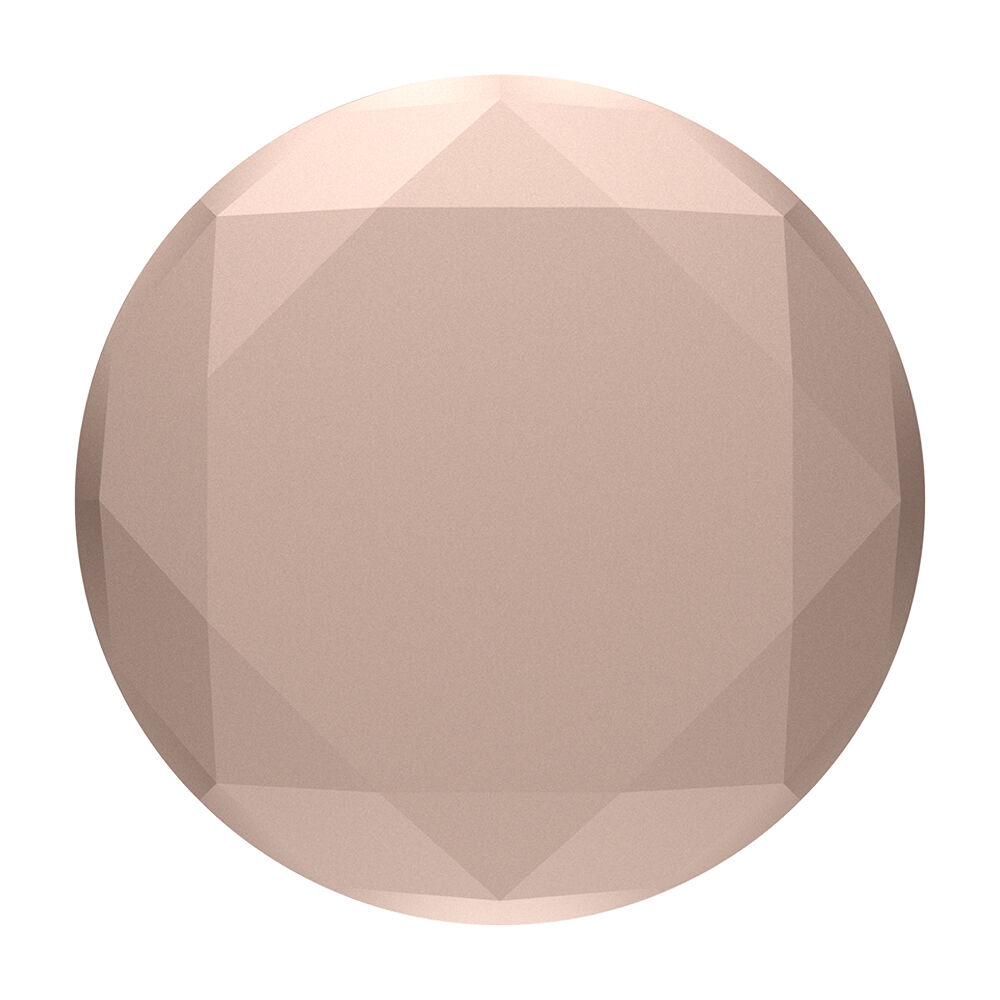 PopSockets Swappable PopGrip - Rose Gold Diamond,