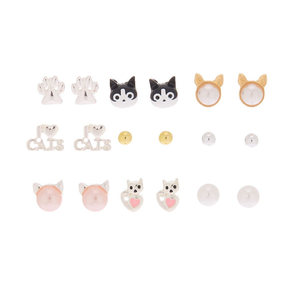 Claire's on sale cat earrings