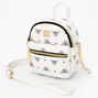 Love Angel Wings Small Crossbody Bag - White,