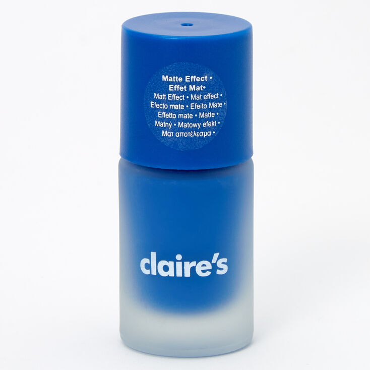 Matte Nail Polish - True Blue,