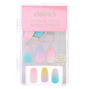 Pastel Ombr&eacute; Coffin Faux Nail Set - 24 Pack,