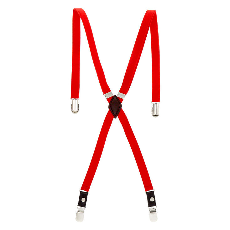 Claire's Bretelles fines - Rouge