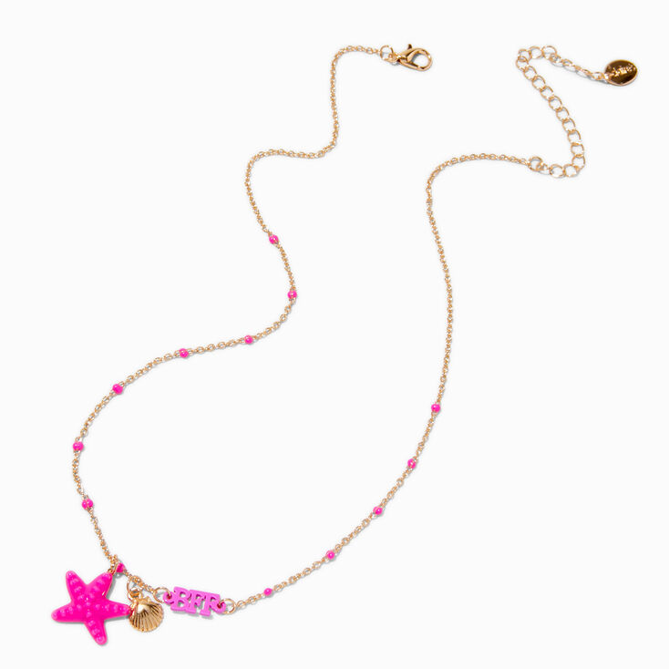 Best Friends Starfish Pendant Necklaces - 2 Pack,