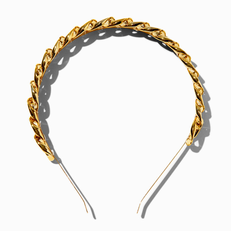 Gold Chain Metal Headband,