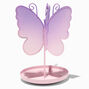 Pink Butterfly Jewelry Holder Stand,