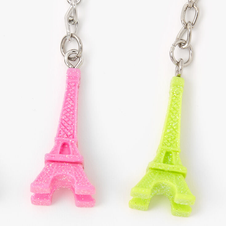 Eiffel Tower Best Friends Keychains - 5 Pack,