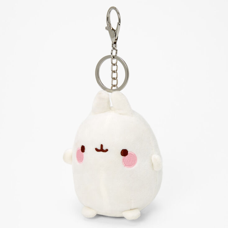 Kawaii Bunny Phone Charm Cute Pastel Pink Keychain Kawaii 