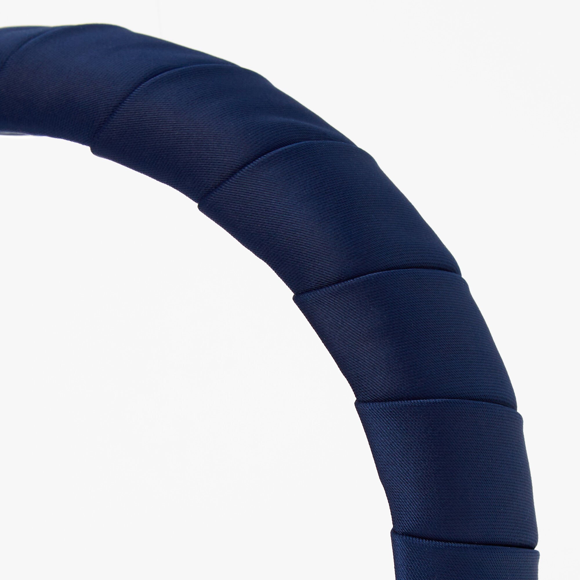Wrapped Puff Headband - Navy,