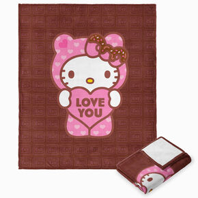 Hello Kitty&reg; &#39;Chocokitty&#39; Silk Touch Throw Blanket &#40;ds&#41;,