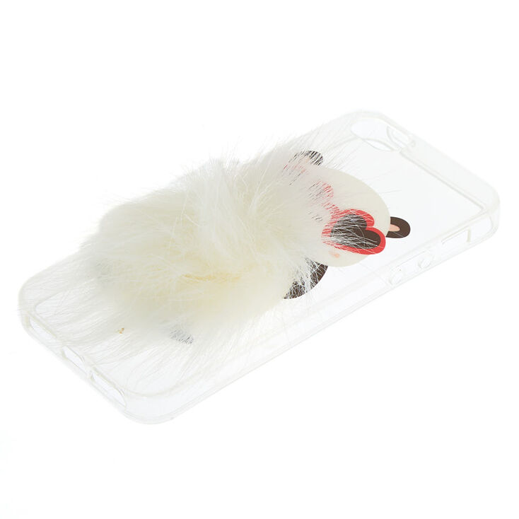 Cool Panda Pom Phone Case - Fits iPhone 5/5S/5SE,