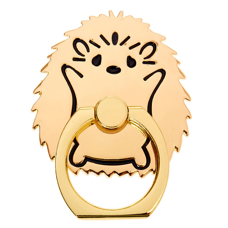 Hedgehog Ring Stand - Gold,