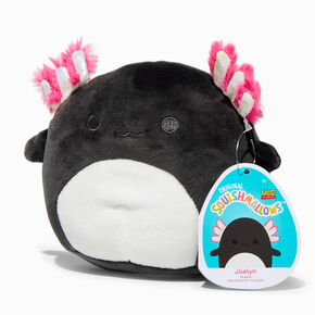 Squishmallows&trade; 5&#39;&#39; Black &amp; Pink Axolotl Plush Toy,