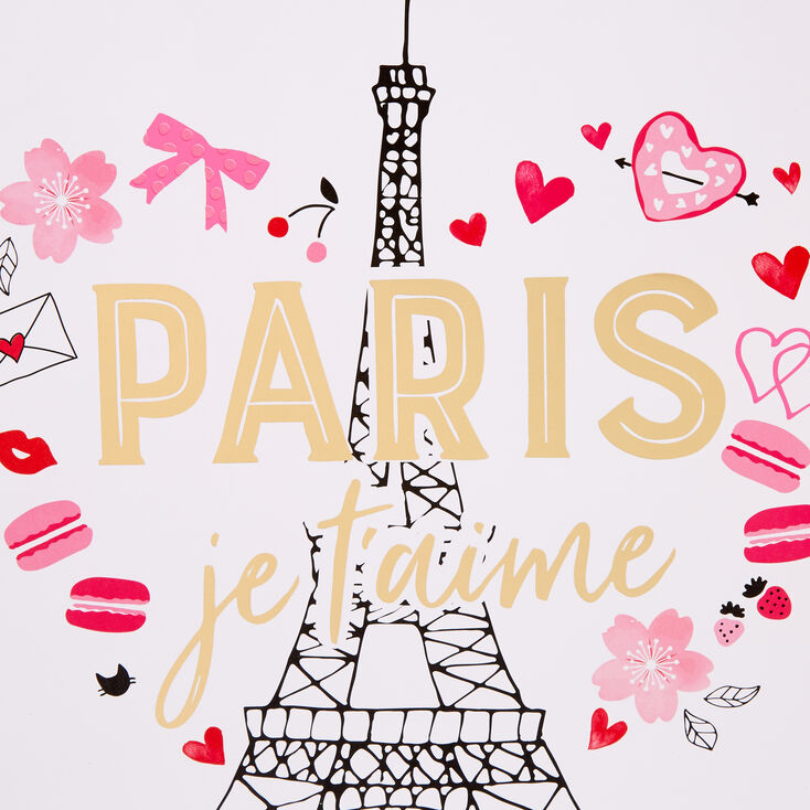 Extra Large Paris Gift Bag - Pink,