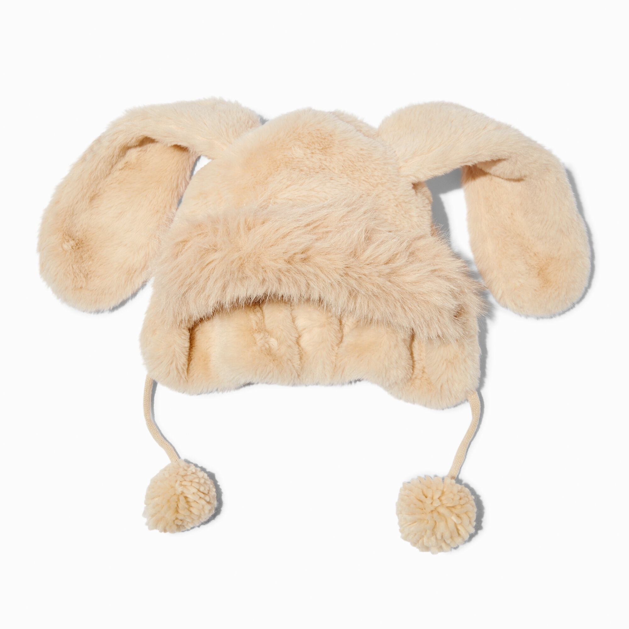 Ivory Bunny Trapper Hat,