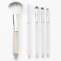 Crystal Rainbow Makeup Brush Set - 5 Pack,
