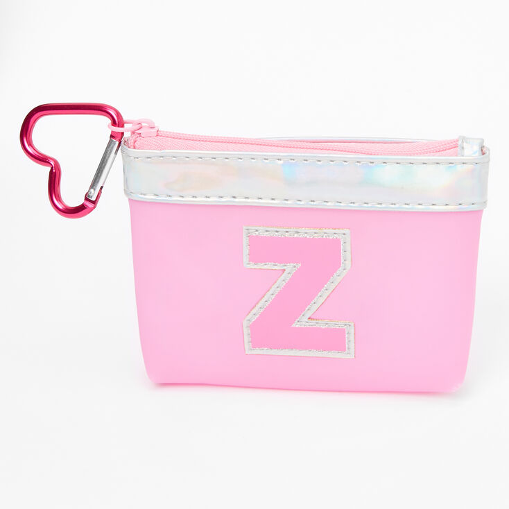 Pink Initial Coin Purse - Z,