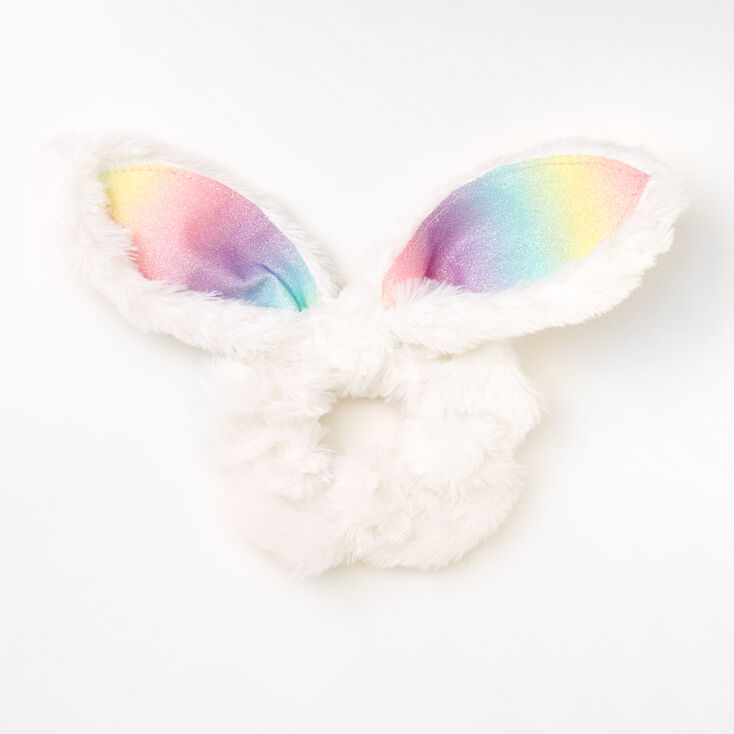 Claire's Chouchou de Pâques oreilles de lapin en peluche