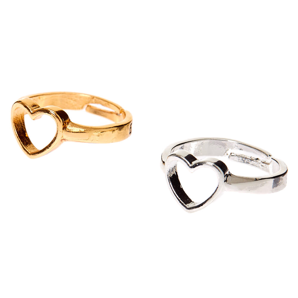 Friendship Rings,Partner Ring From 925er Silver - Matte, Diamond Cut | eBay