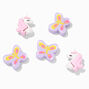 Butterfly Unicorn Erasers - 5 Pack,
