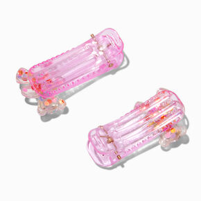 Claire&#39;s Club Pink Bears Hair Clips - 2 Pack,