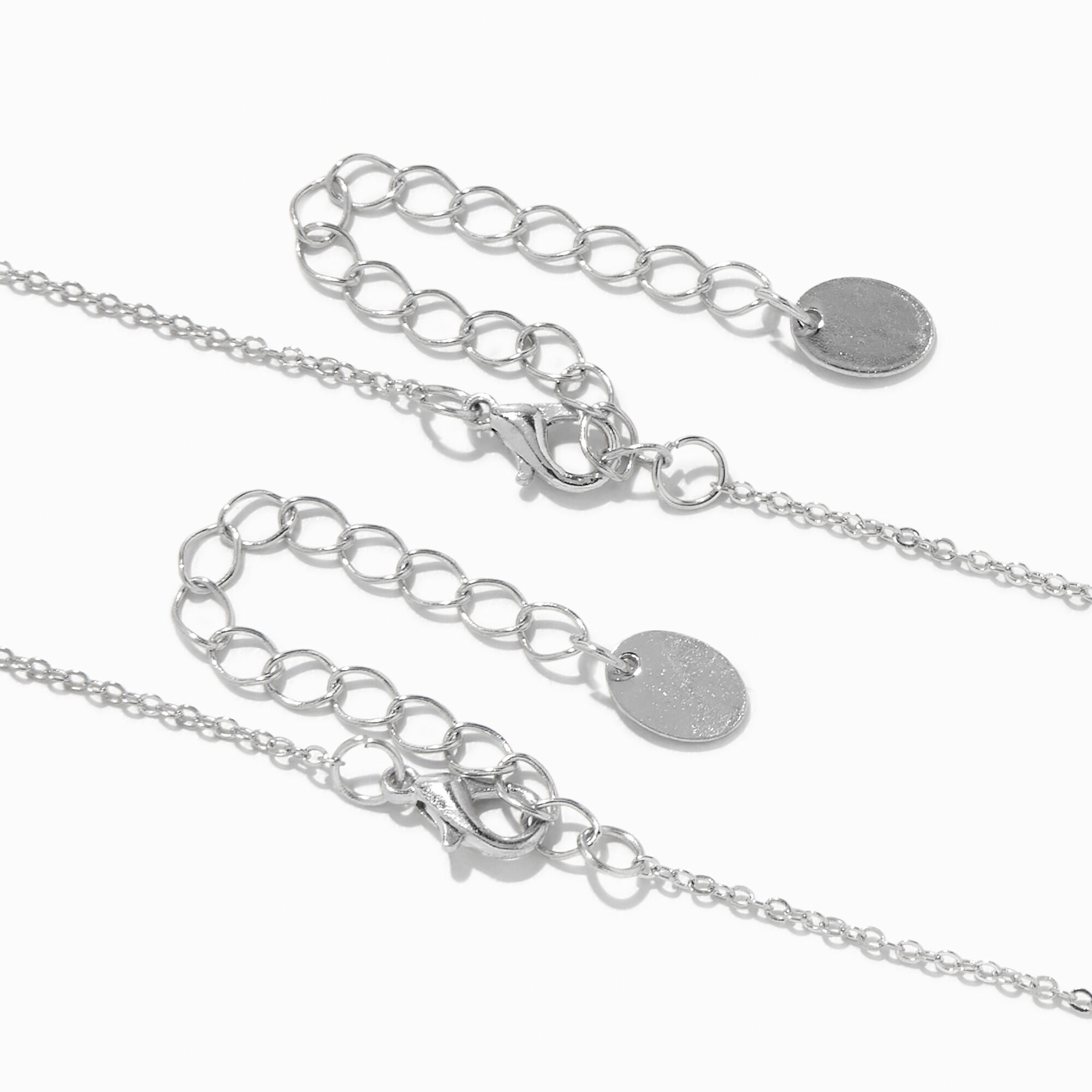Best Friends Kawaii Burger & Fries Pendant Necklaces - 2 Pack,