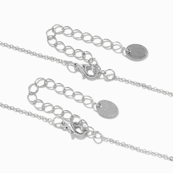 Best Friends Kawaii Burger &amp; Fries Pendant Necklaces - 2 Pack,