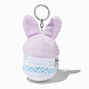 Easter Bunny/Chick Reversible Plush Keychain,