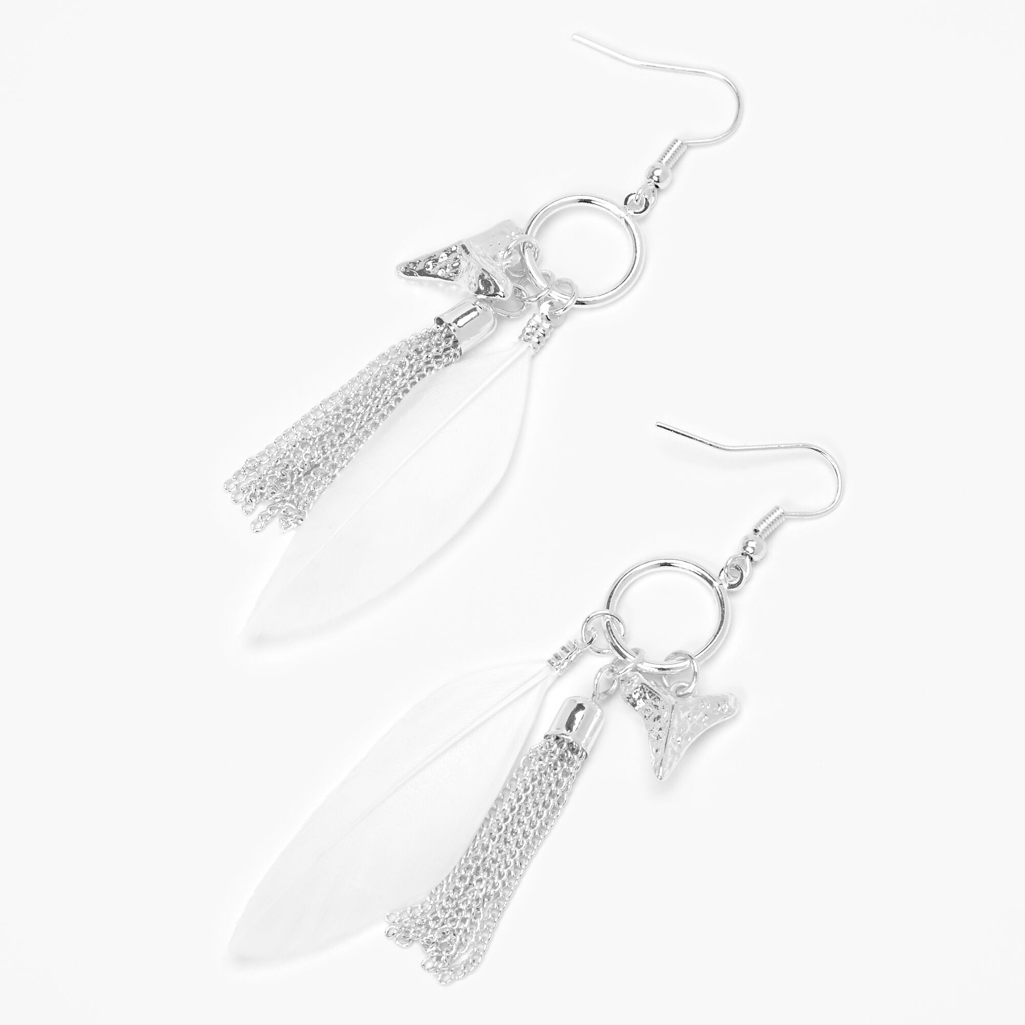 Shark shop earrings claire's