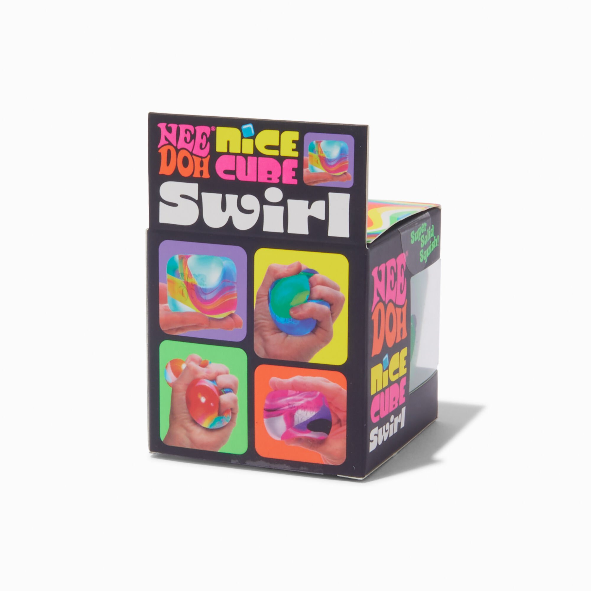 Schylling® NeeDoh™ Nice Cube Swirl Fidget Toy - Styles Vary,