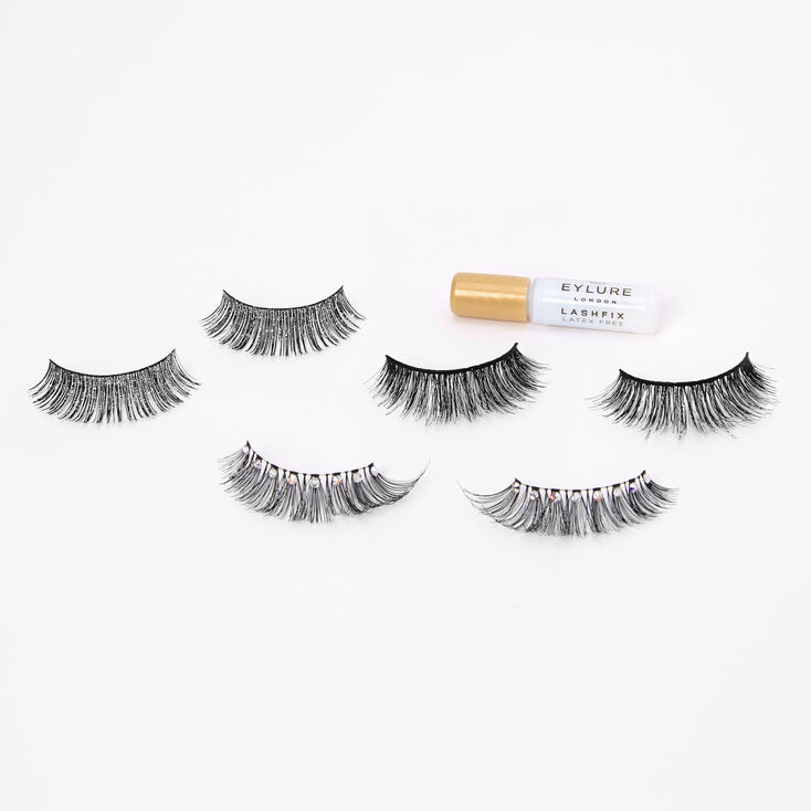 Eylure Radiant Gems False Eyelashes - 3 Pair Pack,