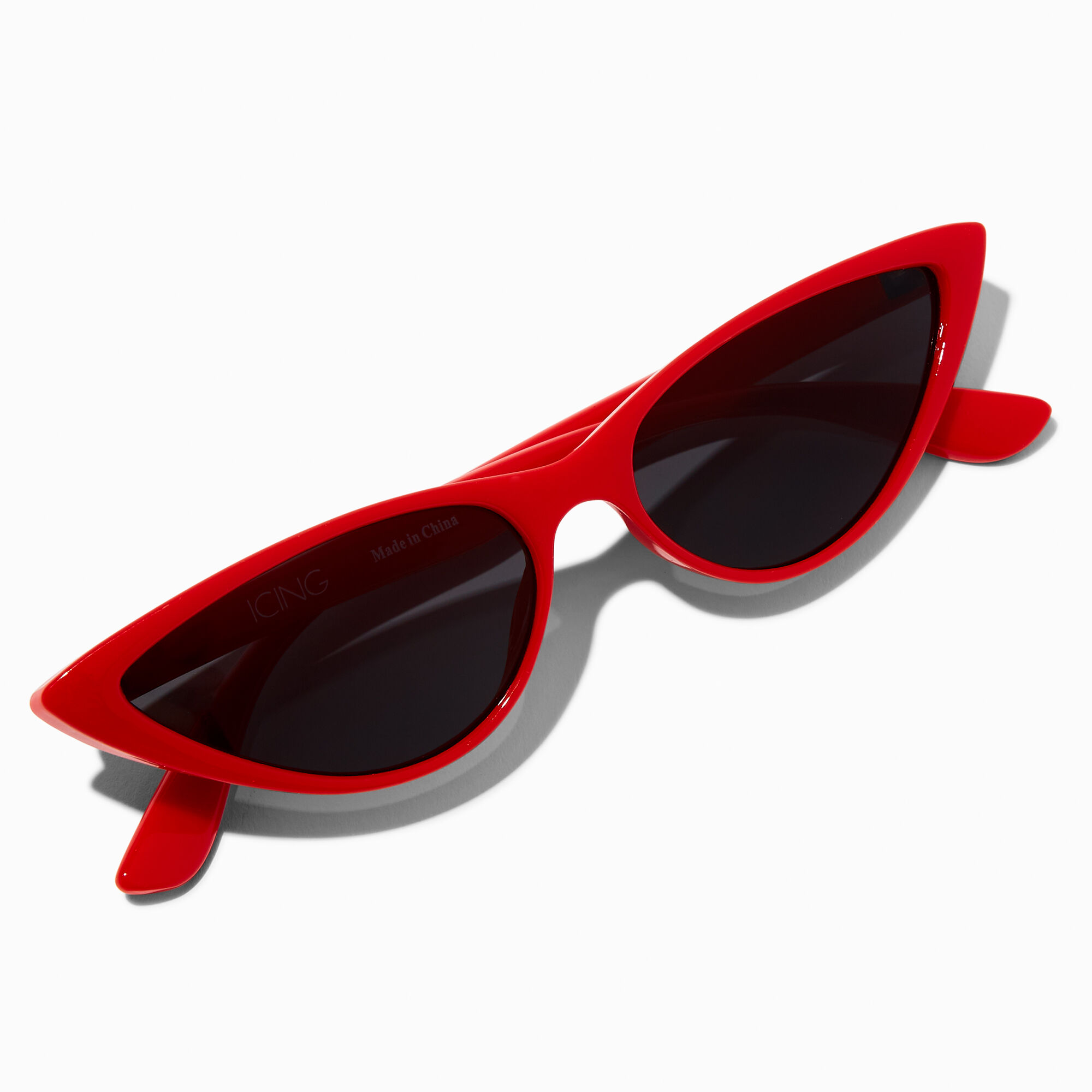 Bright red sunglasses deals
