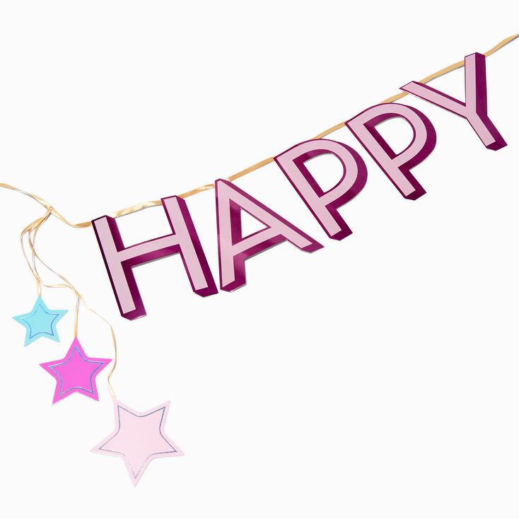 &quot;Happy Birthday&quot; Party Banner,