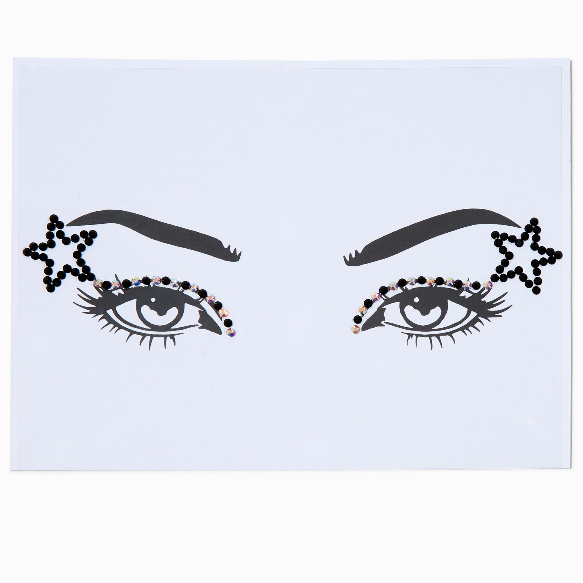 Black Star Wing Gem Liner,