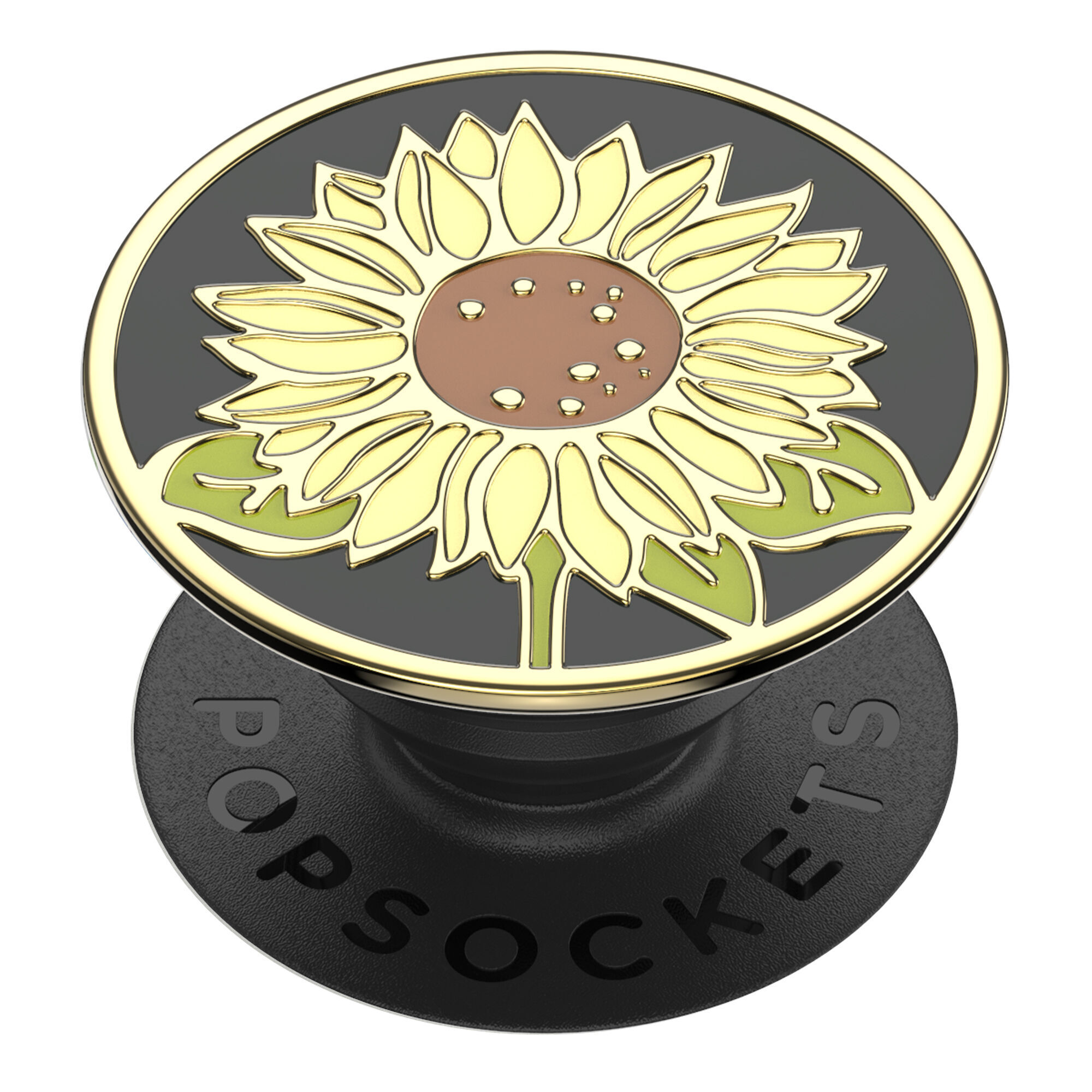 PopSockets® PopGrip - Enamel Sunflower,