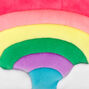 Rainbow Plush Makeup Bag - Pink,