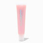 Tube de gloss rose clair brillant holographique,