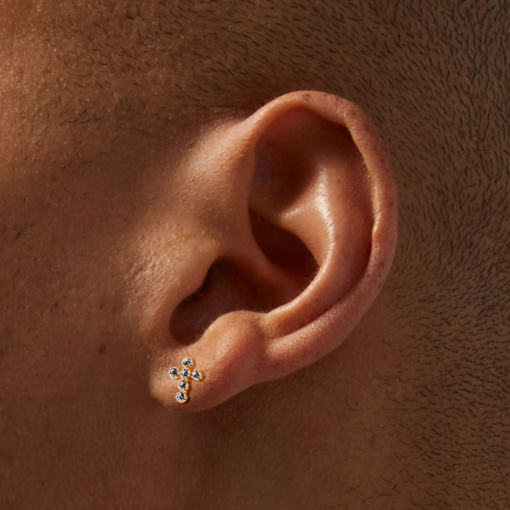 Claire's gold shop stud earrings