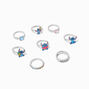 Disney Stitch Claire&#39;s Exclusive Foodie Ring Set - 8 Pack,