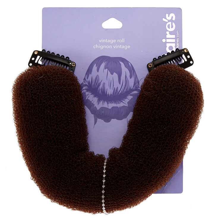 Claire's Kit d’accessoires pour chignon vintage - Cheveux bruns