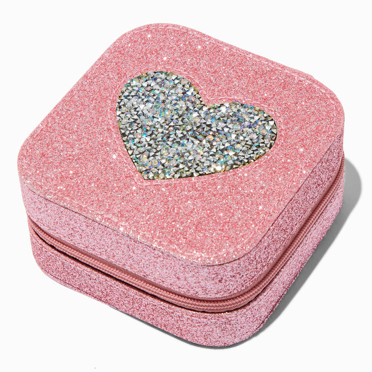 Claire's Coque de portable pierres roses Initiale U - Compatible avec iPhone 6/7/8
