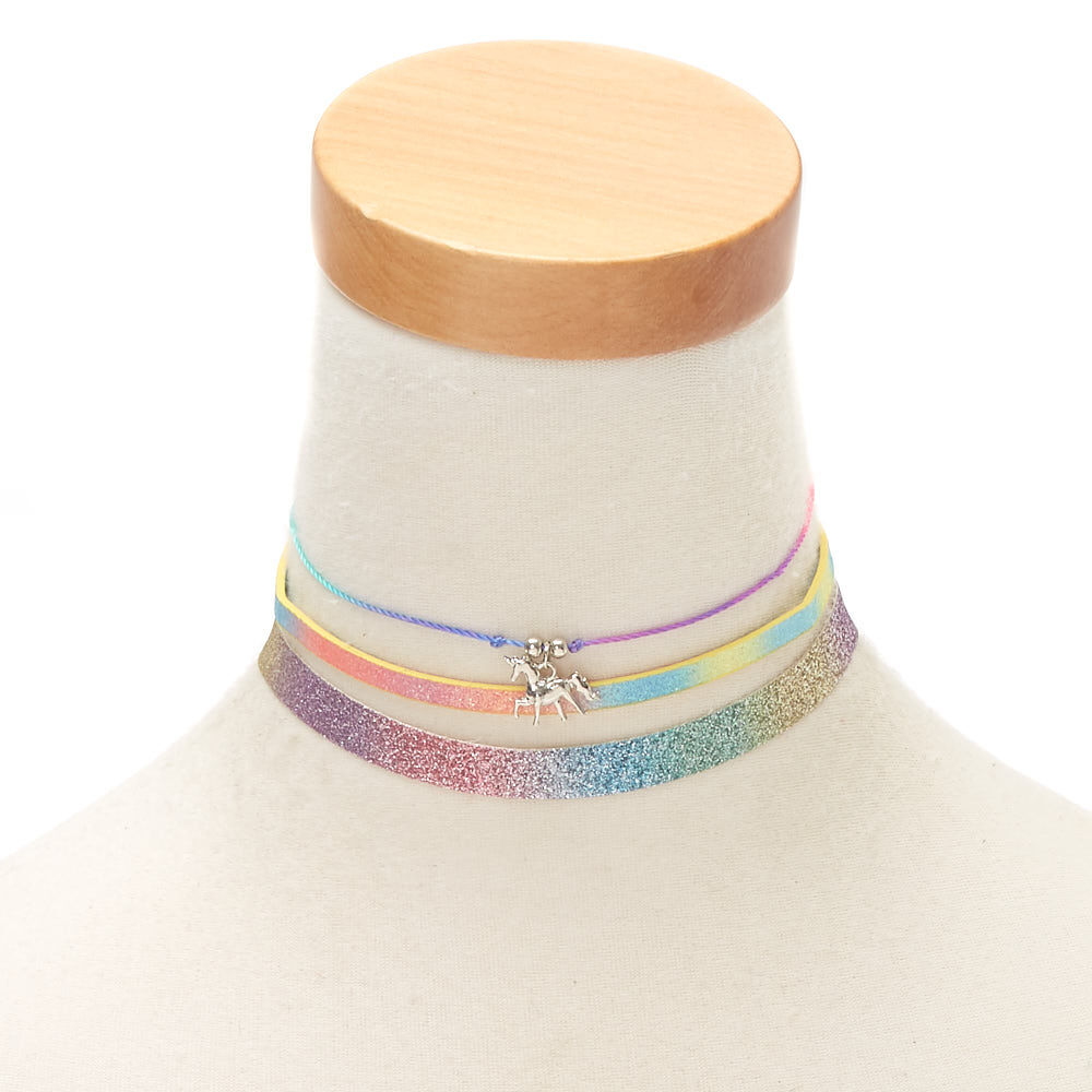 Rainbow choker claire's sale