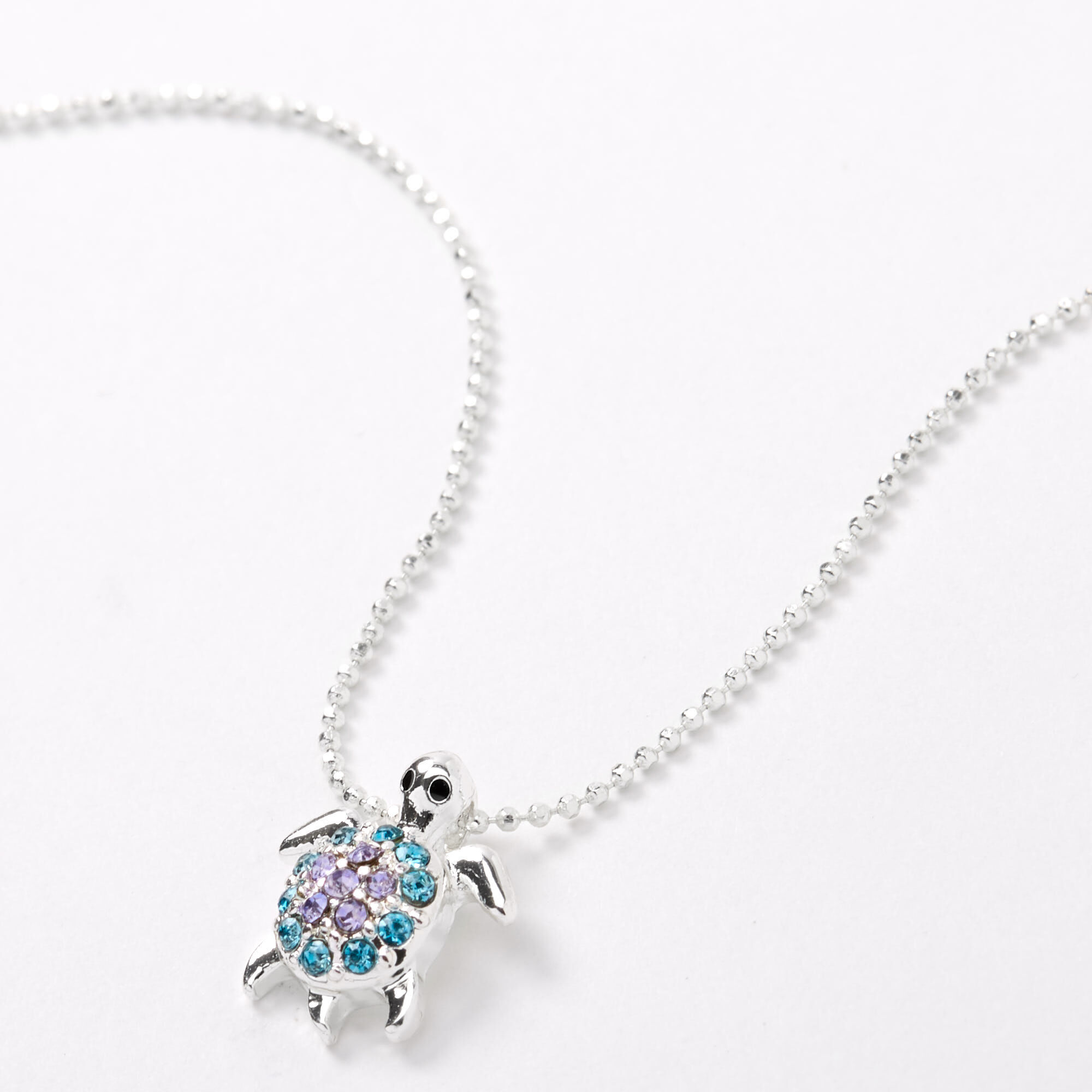 Purple sales turtle necklace
