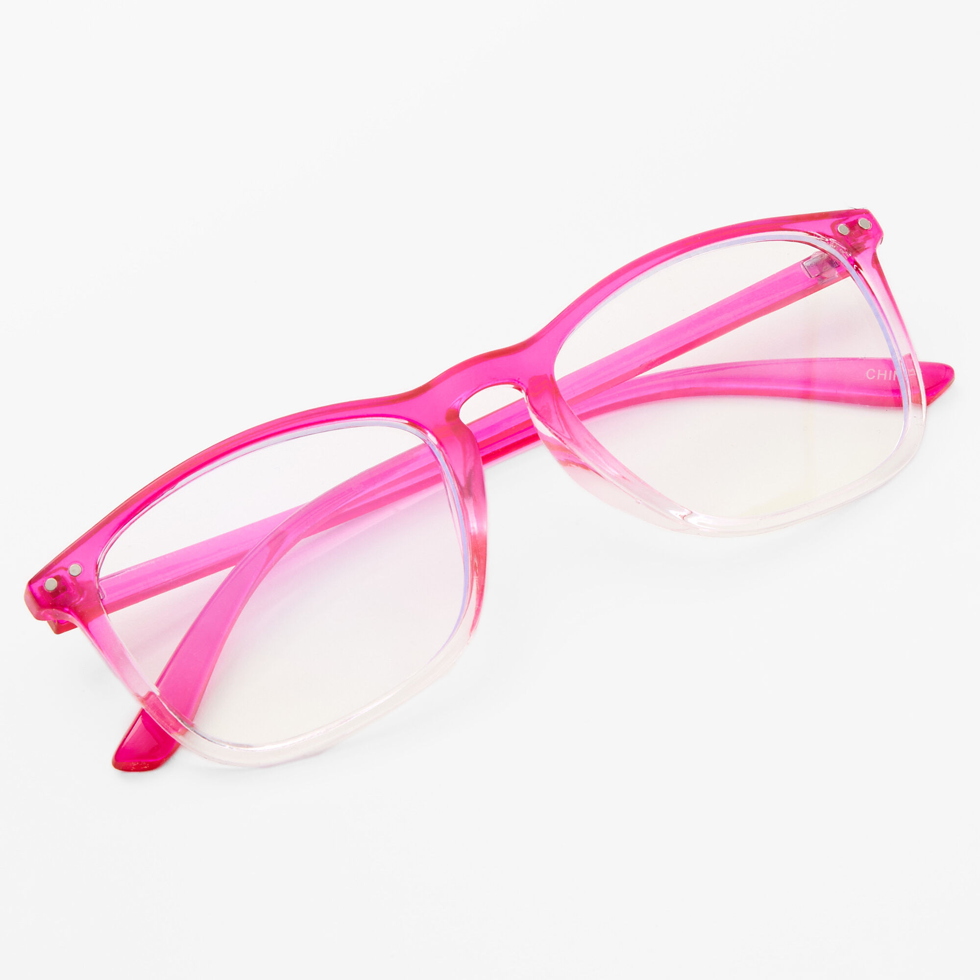 Pink top ombre glasses