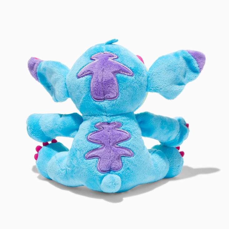 Disney Stitch 6&#39;&#39; Blue Blacklight Plush Toy,