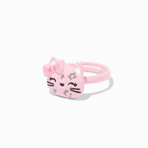 Claire&#39;s Club Pink Cat Rings - 5 Pack,