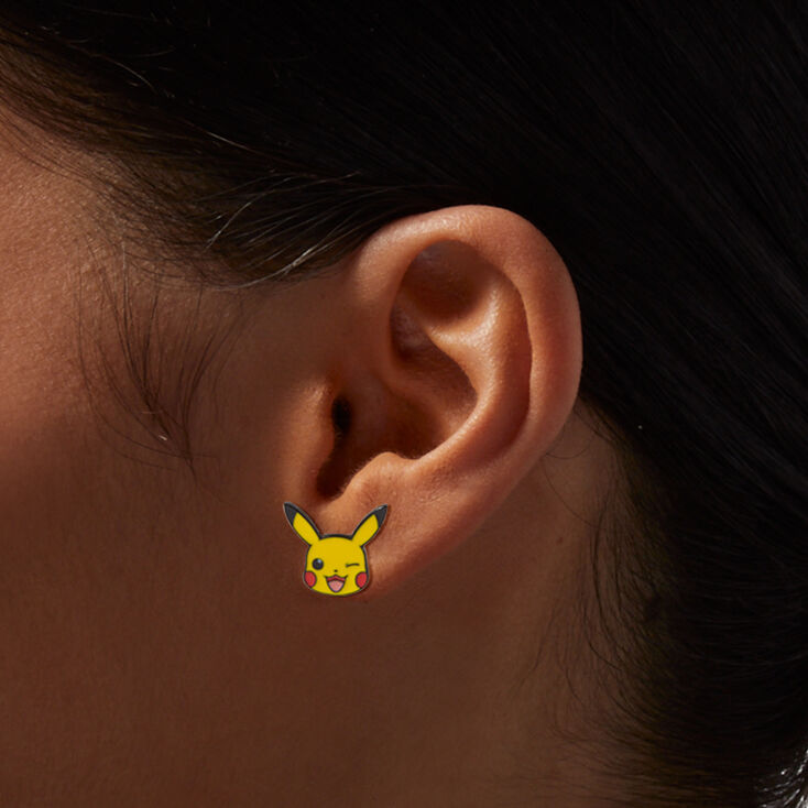 Pok&eacute;mon&trade; Pikachu Stud Earrings - 3 Pack,
