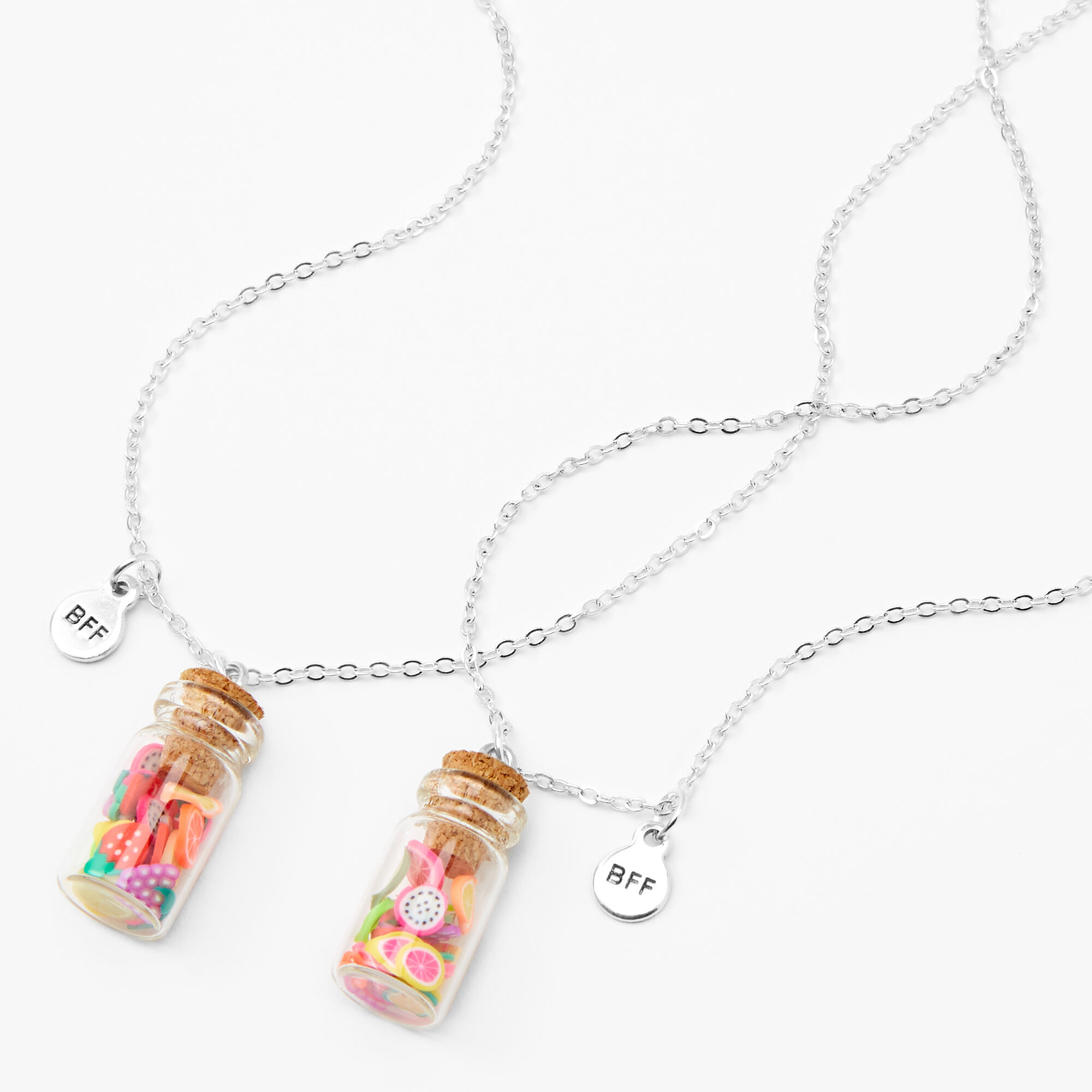 Claire's Best Friends Mood Lock & Key Pendant Necklaces - 2 Pack | Westland  Mall