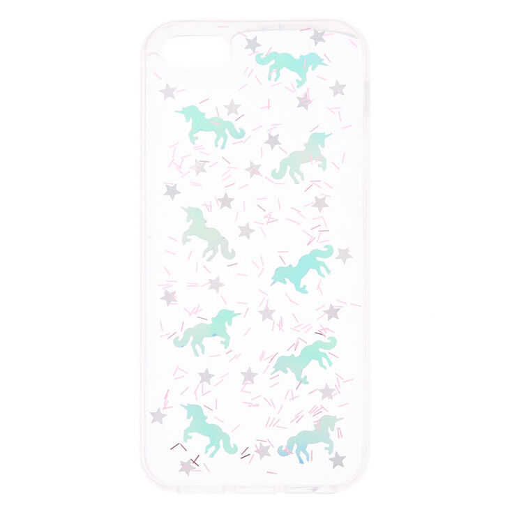 Holographic Unicorn Clear Phone Case Fits Iphone 5 5s Claire S