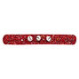 Glitter &amp; Bells Slap Bracelet - Red,