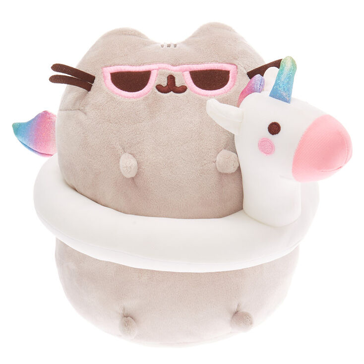 Claire's Peluche avec bouée de taille moyenne Pusheen®